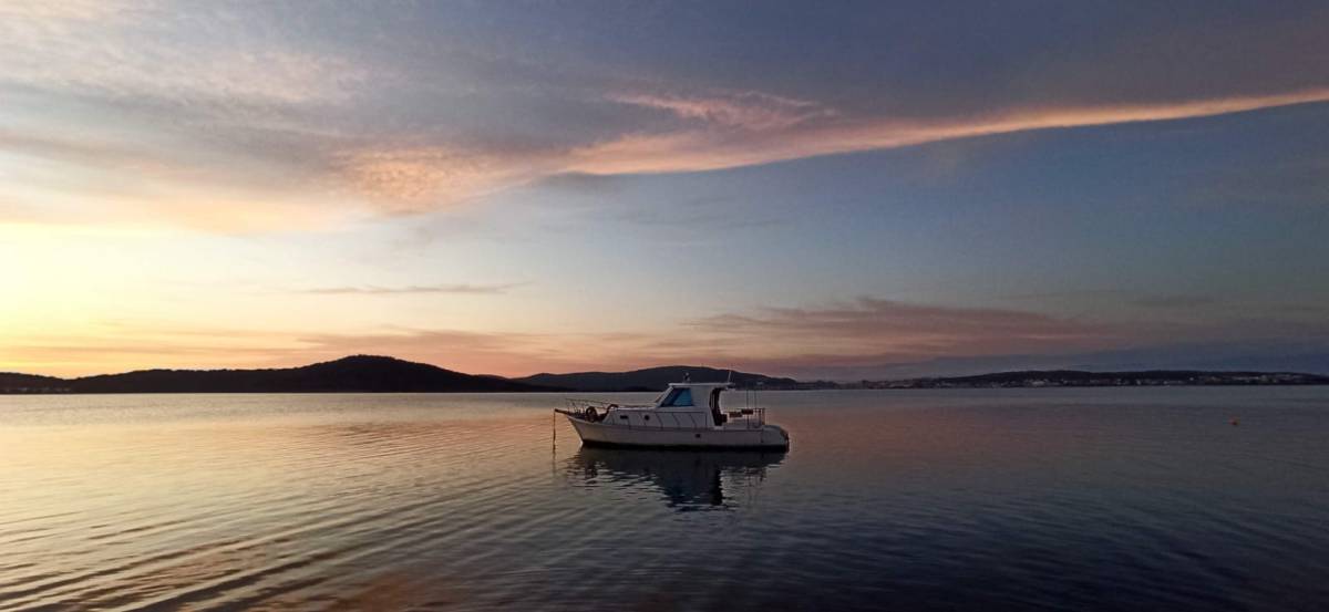 Ayvalık Sahilinde Gün Batımı Böyle Görüntülendi
