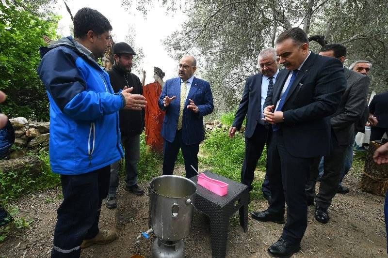 Vali Ustaoğlu’ndan Antandros’ta tarih yolculuğu