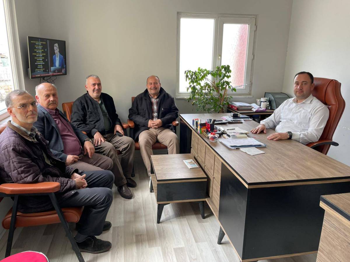 Burhaniye’de İlim Yayma Cemiyetinden iş adamı İnam’a teşekkür ziyareti