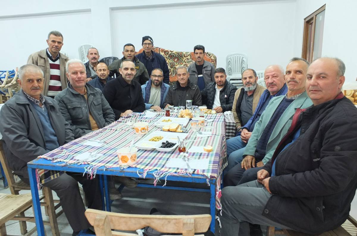 Burhaniye’de Sabah Namazı Buluşması Kuyumcu köyünde yapıldı