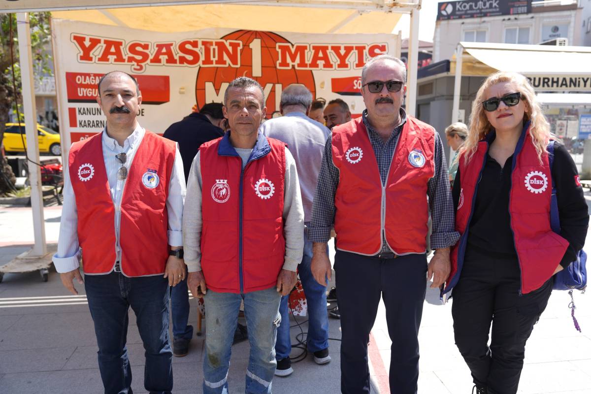 Burhaniye’de Emek ve Demokrasi Bileşenlerinden 1 Mayıs açıklaması