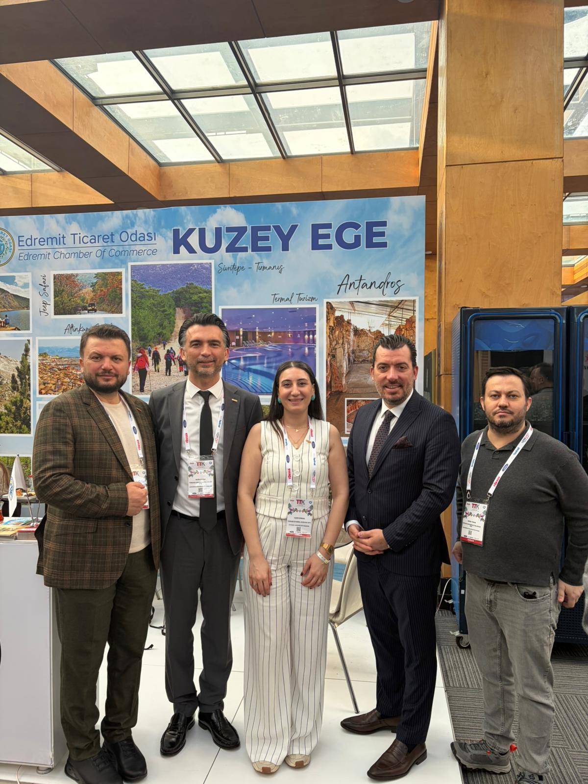 Edremit Ticaret Odası, 4. Türsab Turizm Kongresi’nde Bölge Turizmini Tanıttı