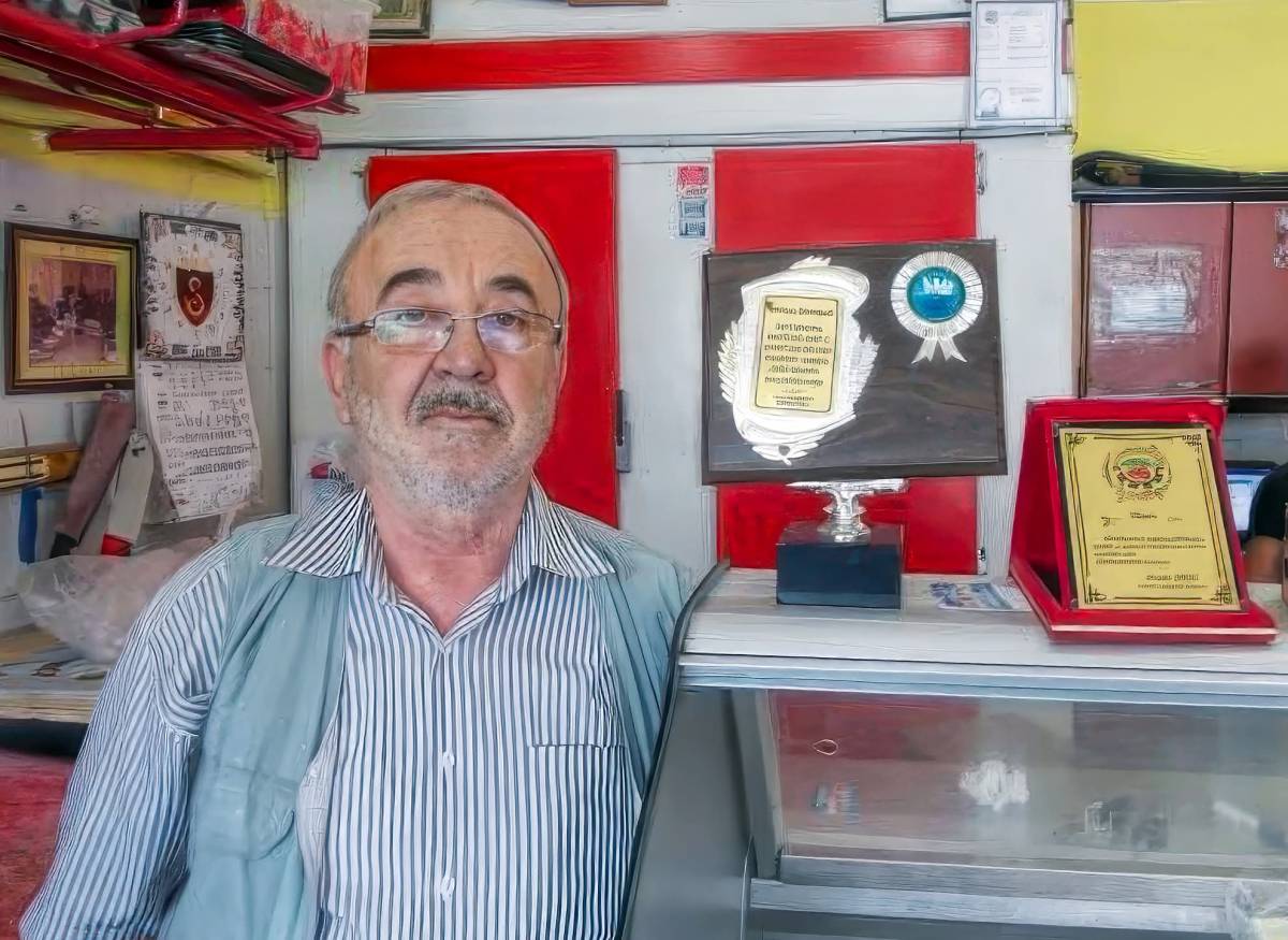 Bandırma’da Kasap Mustafa Altan’a Hüzünlü Veda