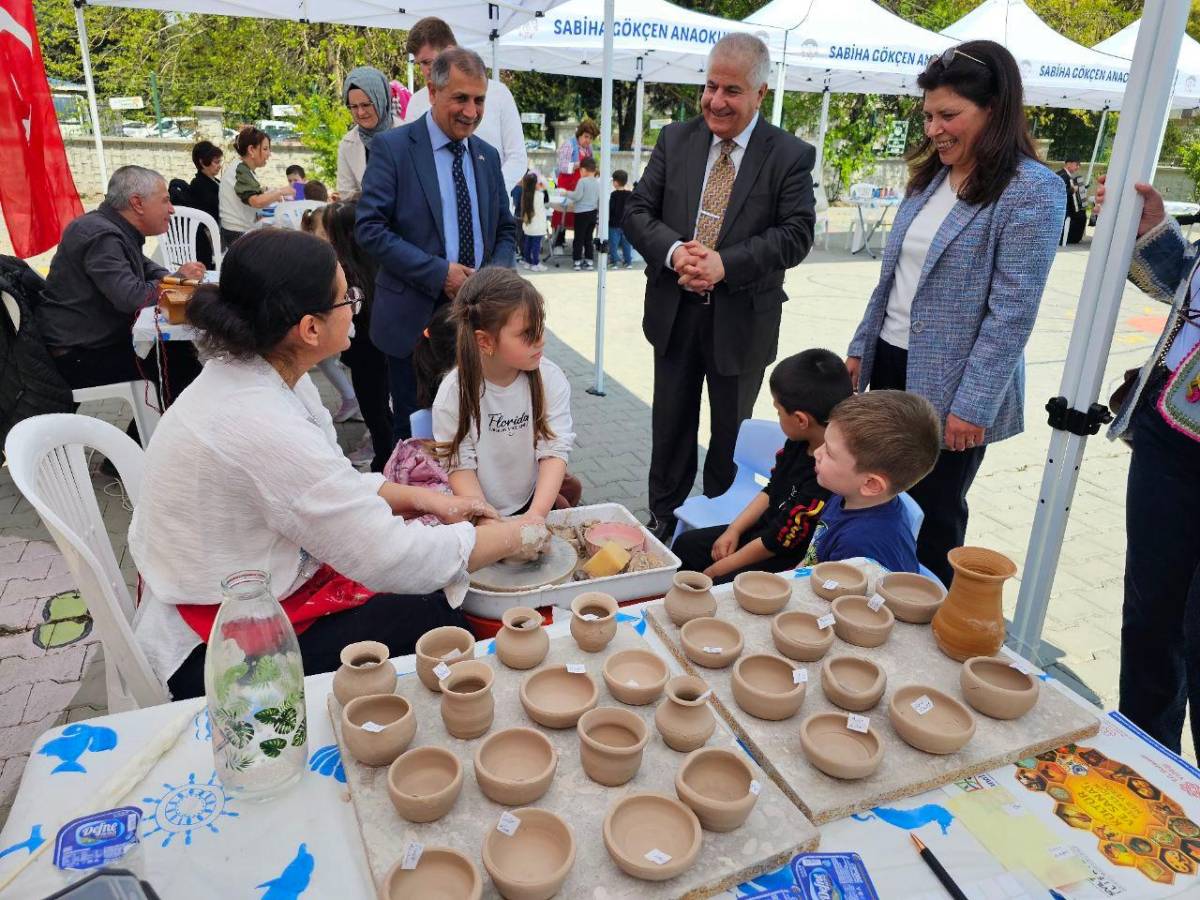 Sanat Minik Ellerle Buluştu: