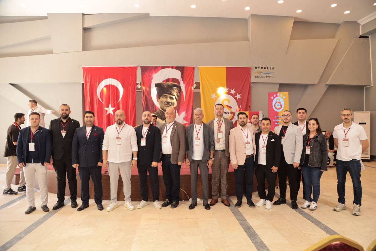 Ayvalık’ta Galatasaray Taraftar Derneği’nden İlk Genel Kurul