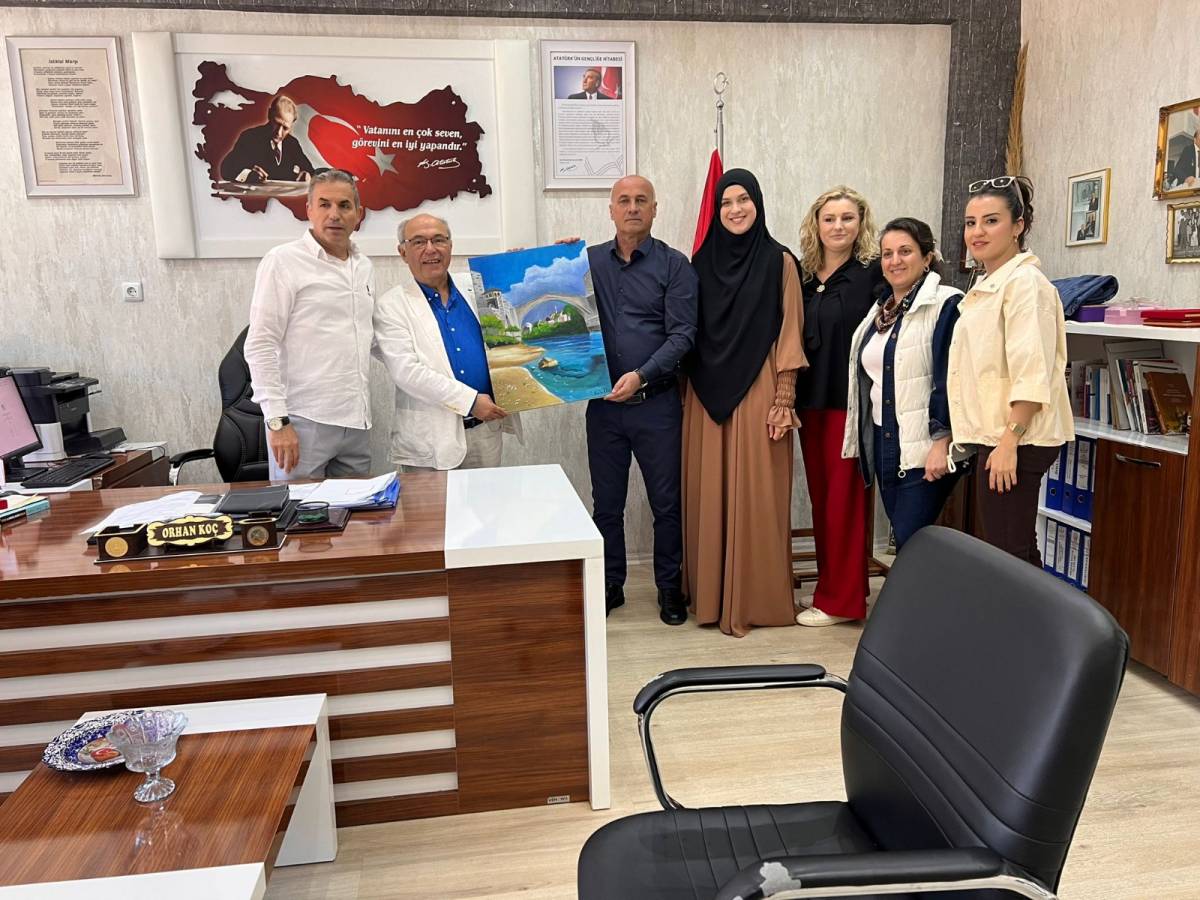 Kardeş Okullar Edremit’te buluştu