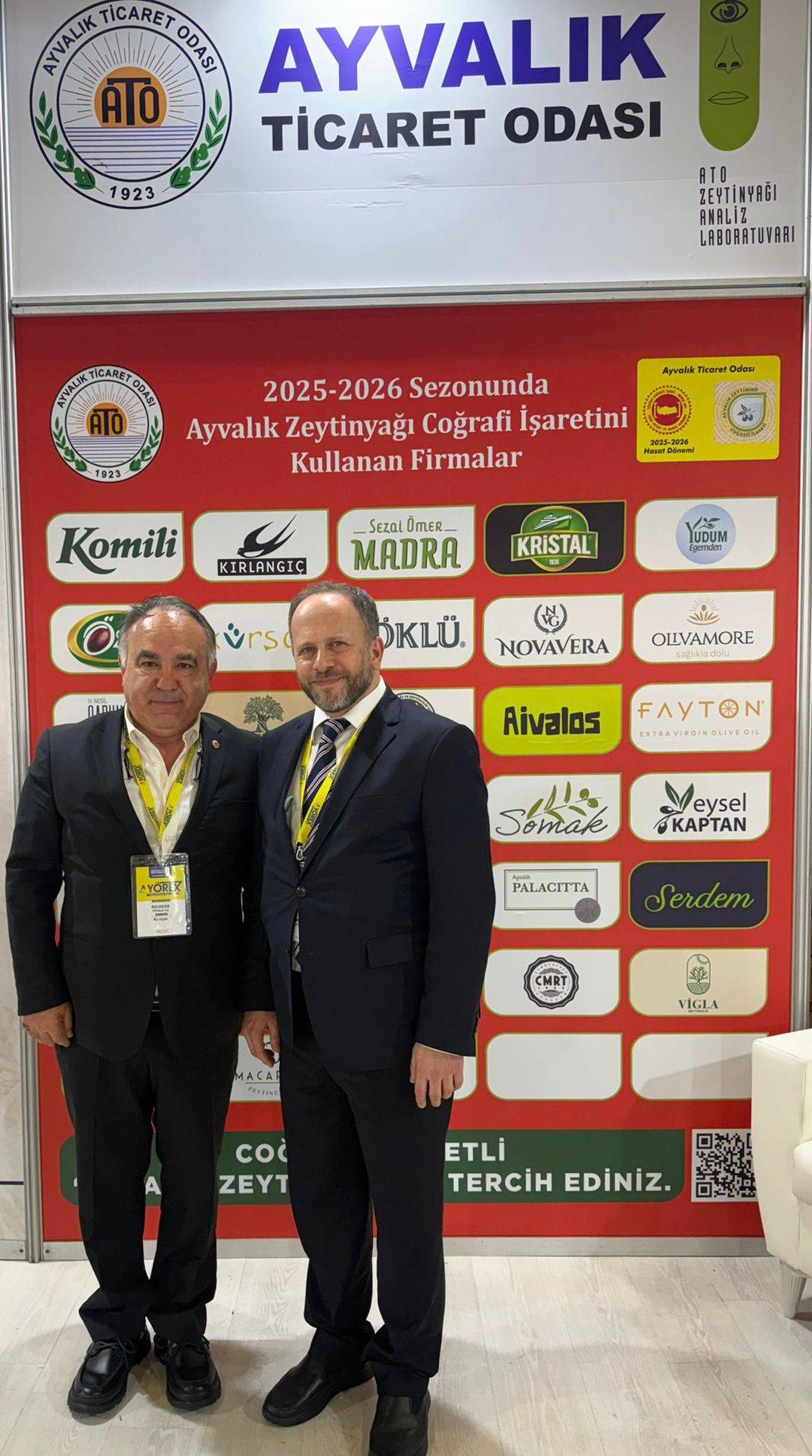 Yörex’te Ayvalık Ticaret Odası’nın Geliştirdiği “Ürün Kimliği” Uygulamasına Yoğun İlgi