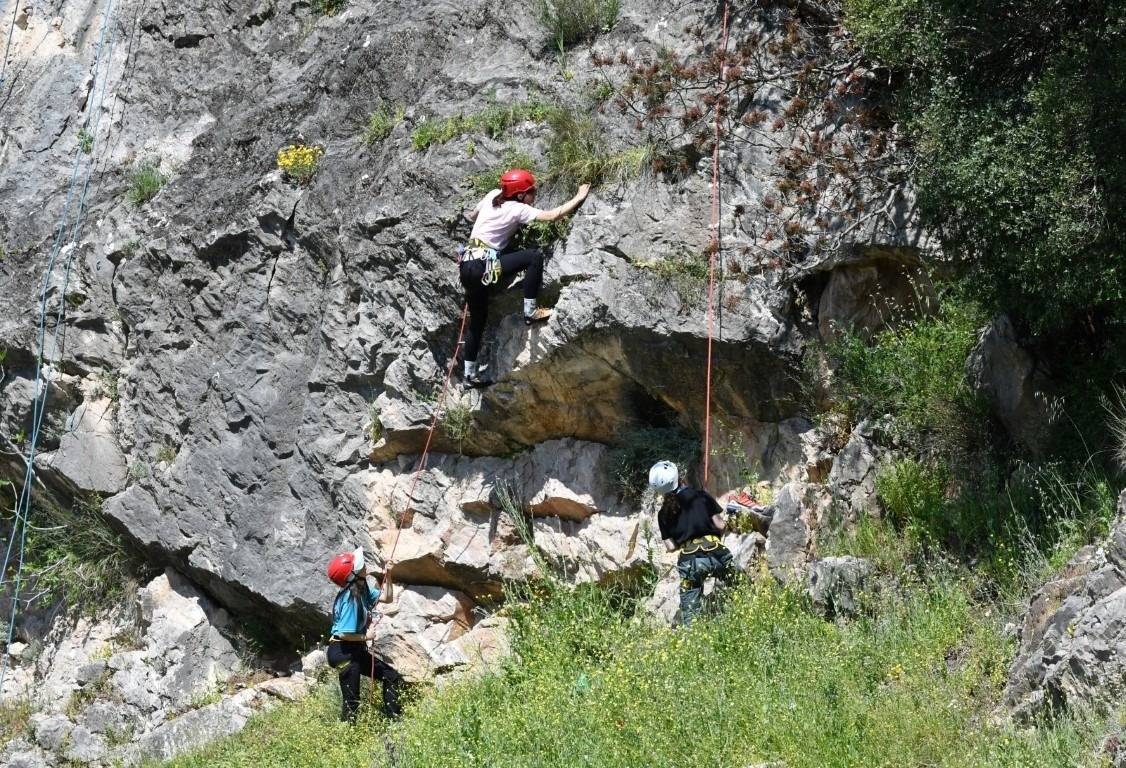 Balıkesir 7. Kaya Tırmanış Şenliği doğa tutkunlarını buluşturdu