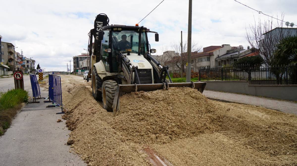 Bandırma’da sorun yaratan asbestli hatlar yenileniyor