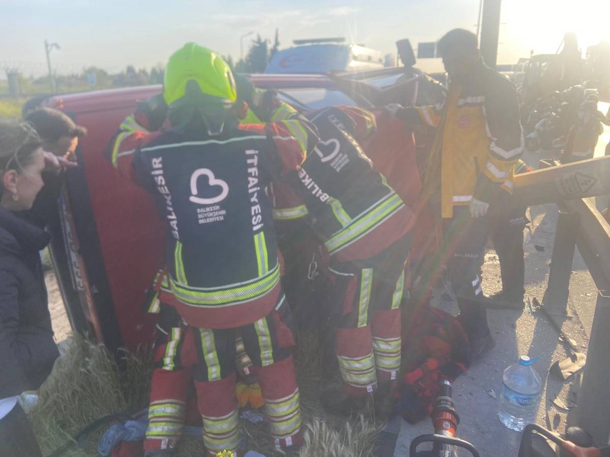 Bandırma'da trafik kazası