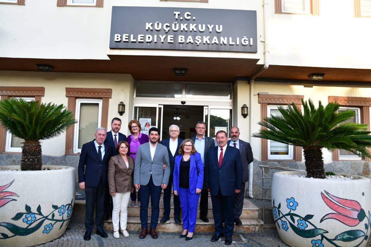 T.C. Çevreci Belediyeler Birliği Nisan Ayı Encümen Toplantısı Küçükkuyu'da gerçekleştirildi