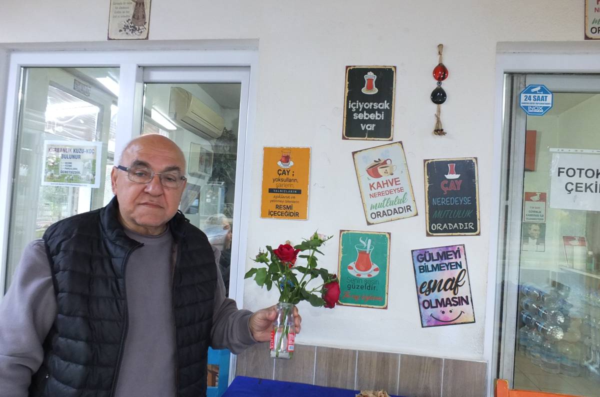 Bu kahve başka kahve Burhaniye'de ilgi odağı oluyor