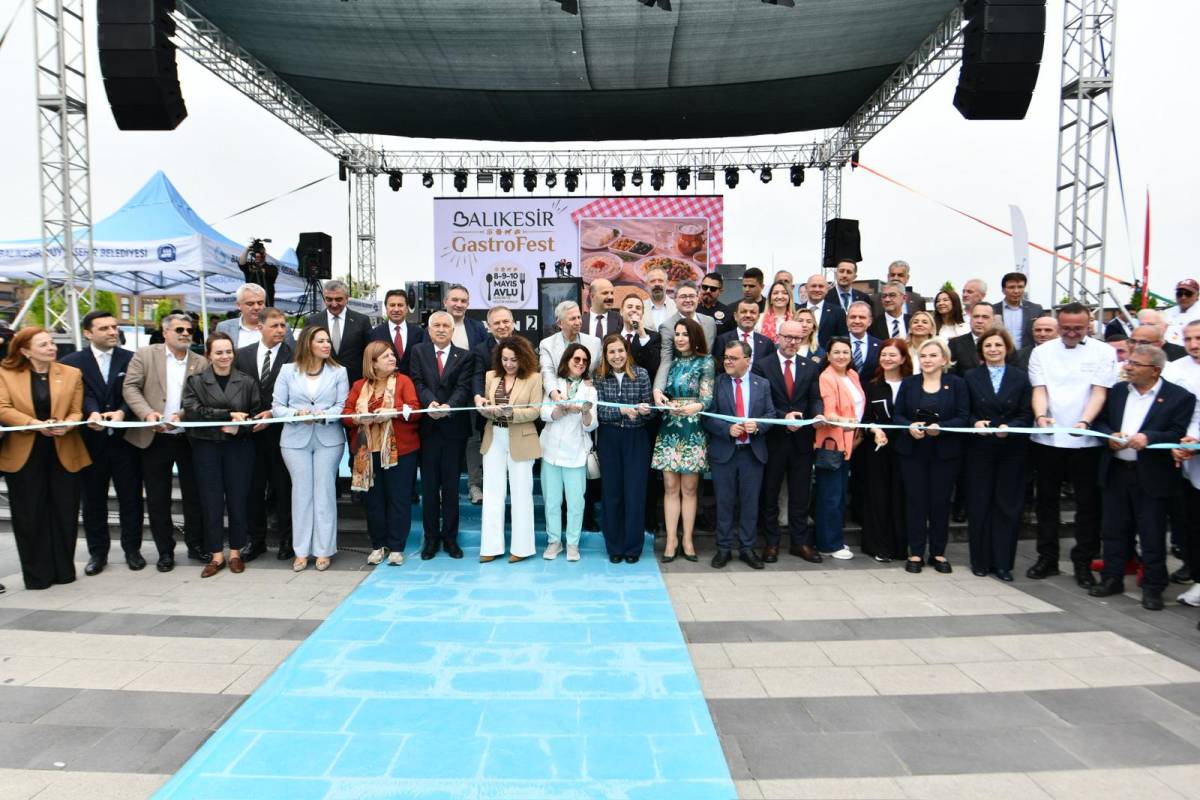 Balıkesir GastroFest’e Miting Gibi Açılış