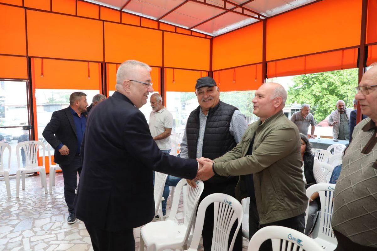 Edremit Belediyesi halk buluşmaları başladı
