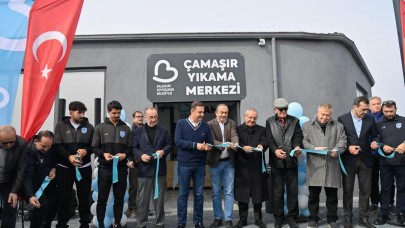 Türkiye bir ilk! Sporcular istedi. Başkan Akın yaptı. “Çamaşır Yıkama Merkezi” törenle açıldı
