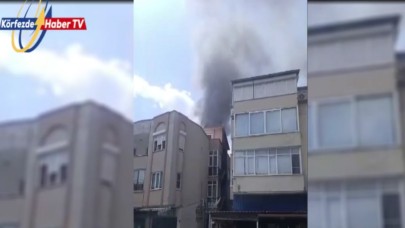 Altınoluk’u Duman Altında Bırakan Yangın