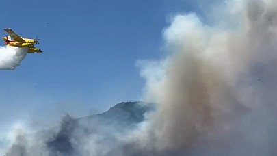 Balıkesir İvrindi'de 'Biçer Döver' yangını kontrol altına alındı