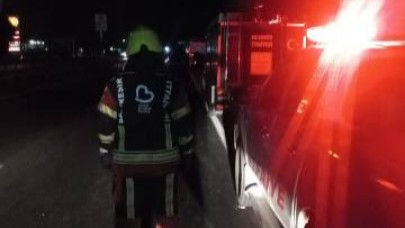 Balıkesir-İzmir Karayolunda tanker kaza yaptı