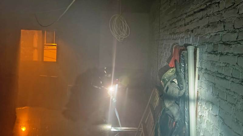 Susurluk'ta alevler iş yerini sardı, paniğe neden oldu