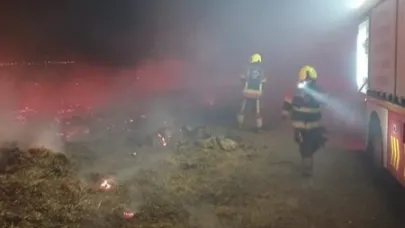 Ayvalık’ta Cunda Adası’nda Korkutan Yangın