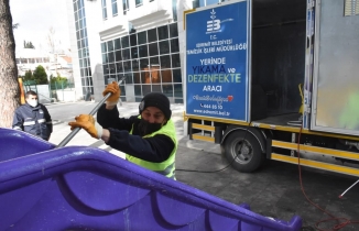 Dezenfektasyon çalışmaları aralıksız sürüyor