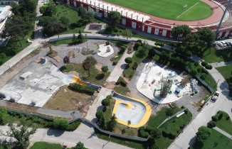 Avlu’dan sonra ikinci skate park Atatürk Parkı’na yapılıyor BALIKESİR